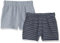 Moon and Back by Hanna Andersson Jungen Shorts, Grau Meliert, 2 Jahre