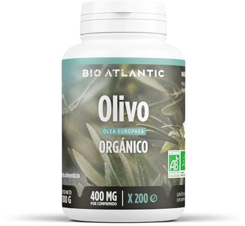Olivo Orgánico - 400 mg - 200 comprimidos