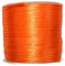 Jajasio Satinkordel 2mm, 10 Meter lang Schmuckschnur orange, Schmuckkordel, Flechtkordel Satinschnur