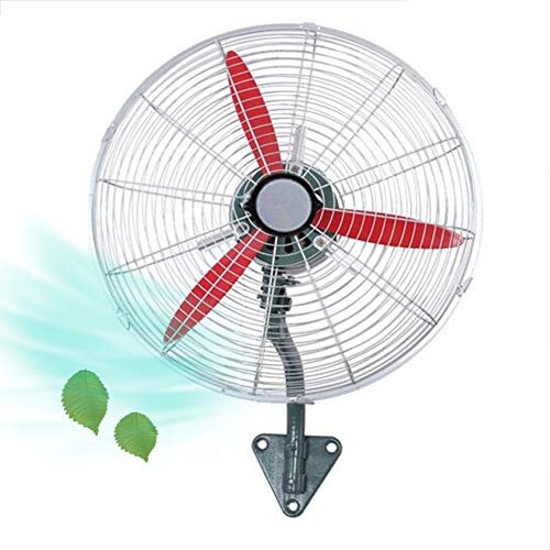 HLILY Ventilatore Industriale,Ventilatore da Parete per Raffreddamento,3 Ventilatore A Muro con Oscillante Ad Inclinazione,Ventola per Ristorante Commerciale,55 Cm/68 Cm/78cm(Bianco)