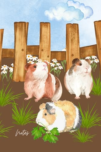 Notizbuch Meerschweinchen: für Notizen, Gedanken und Träume, Pläne und Ziele, ca. A5
