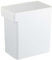 Yamazaki Home Tower - Contenedor hermético para alimentos para mascotas, contenedor de comida para gatos y perros con tapa y asa transparentes, grande, polipropileno, 15 libras, 3.2 galones, 12