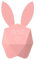 Mobility on Board Réveil Lapin Intelligent Cutie Clock - Rose Pastel