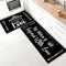 SHUAIG Lot de 2 Tapis de Cuisine antidérapant,Lavable Tapis de Cuisine avec Autocollants antidérapants pour Cuisine, Couloir, Chambre à Coucher, Salle de Bain(Style A, 40x60 + 40x120 cm)