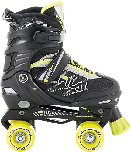 Rollschuhe Joy Black/Lime Größe M (35-38)