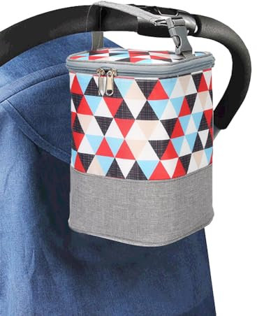 DZOZO Breast Milk Bag Baby Bottle Cooler Bag Insulated Baby Travel Bottle Holder Insulated Baby Meal Pouch Milk Cooler Breastmilk Storage Tote Travel Bottle Carrier Fits 4 Baby Bottles