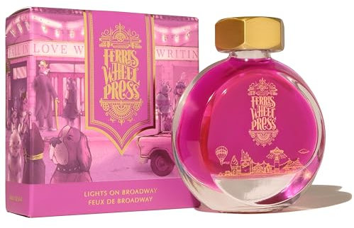 Ferris Wheel Press Fountain Pen Ink, Everyday Ink Collection, Electric Purple, 38ml