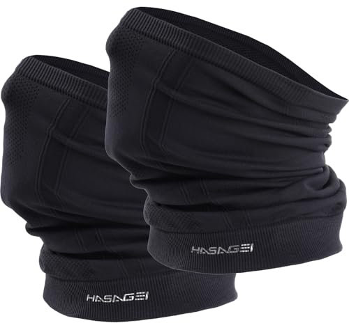 GXCROR Halbe Sturmhaube Atmungsaktive Sturmmaske Motorrad Sturmhaube Fahrrad Gesichtsmaske Ski Maske Laufmaske Balaclava Schlauchtuch Herren & Damen für Sport & Outdoor