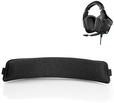 G935 Wireless Gaming Headset Verschleißfester Stoff Kopfbandpolster Kompatibel mit Logitech G935 G635 G933 G633 Wireless Gaming Headset Ersatzpolster