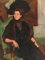 OuDeZjzhu Kunstdruck Leinwand Wandkunst Dekorative Leinwanddruck Malerei Margarete von Connaught von Oscar Gustaf Bjorck WandgemäLde für Wanddekoration 60x90cm