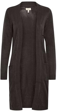 OXMO OXCabba Damen Strickjacke Feinstrick Cardigan
