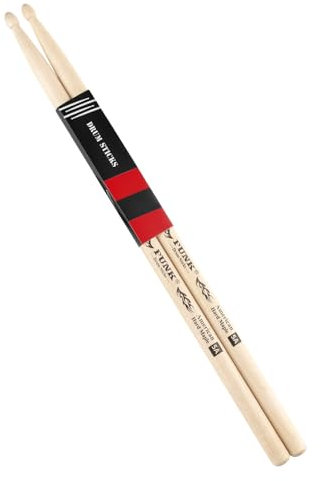 Bacchette per batteria Rebound American in legno d'acero duro, 5a, ideali per batteristi di tutti i livelli, per percussioni e per esercitazioni (5A-1 paio)