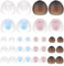 48 Pcs Silicone Replacement Earbud Tips Earbud Covers Fit in-Ear Headphones (Inner Hole 3.8mm -5.1mm) Bluetooth Earphones Headphone Earbuds Rubber Tip Festival Gifts 3 Sizes S/M/L 4 Color