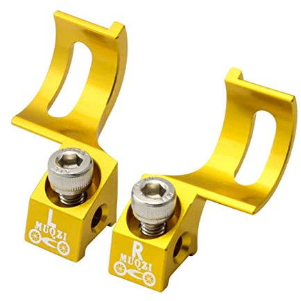 ifundom 2stücke Mountainbike Bremsgriff Integrator Ergonomischer Bremshebel Für Goldene Farbe Installieren Langlebig Und Wiederverwendbar