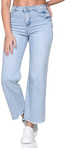 Hailys 7/8 C JN Ju44lina Frauen Stoffhose schwarz Streetwear