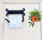 Antikas - Porte-rouleau de papier toilette en fer forgé.