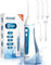 Irrigador Bucal Portatil Profesional - Irrigador Dental con 5 Boquillas 4 Modos, IPX7 Impermeable Limpieza Dientes, Recargable para Limpieza Dental, Irrigadores bucales Electrico Portátil de Viaje