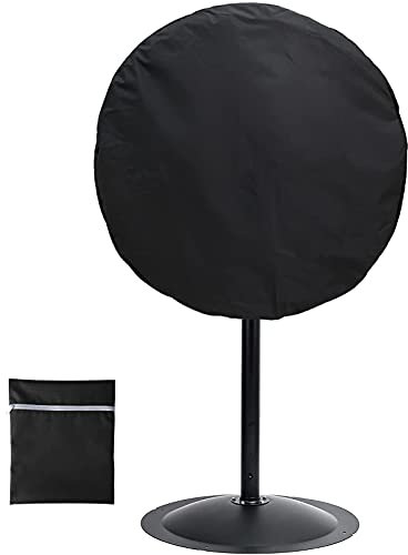ELONGRIVER Industrial Fan Cover, Waterproof & Dustproof Cover for Wall Mount Fan, Pedestal Fan and Outdoor Fans in Heavy Duty Polyester