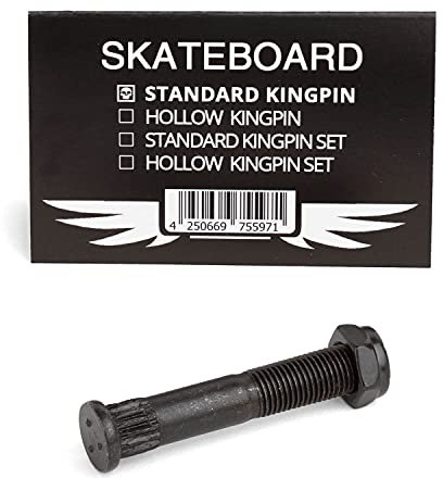 Skateboard Hardware Standard Kingpin mit Mutter - Kingpin für Skateboard Achse