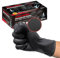 Safe Health Gants jetables en nitrile taille L Noir, Résistants Épais 5,5 Mil, Texture Diamant Losange, Boîte de 100, Sans latex Sans poudre, Résistants à l'huile, Auto Mécanique Maintenance Plomberie