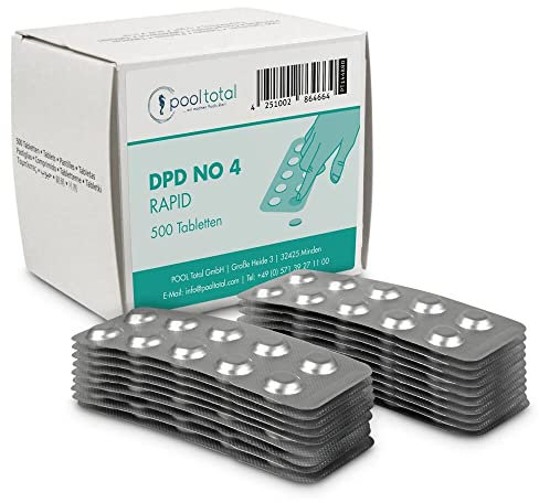 POOL Total DPD 4 Rapid Tabl. 500 STK.
