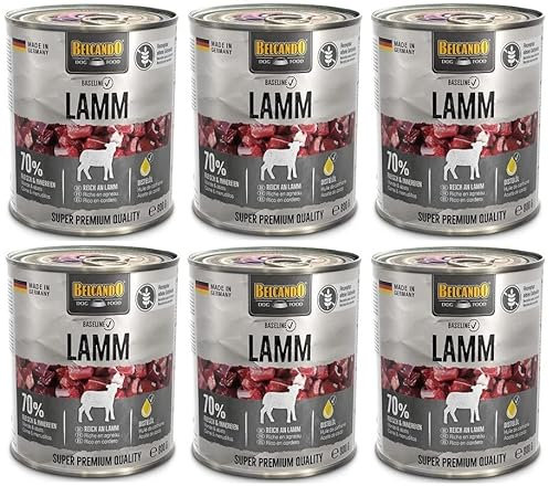 Belcando Baseline Lamm 6 x 800 g getreidefreies Hundefutter