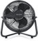 Brandson - Windmaschine Retro Stil - Ventilator Design schwarz - Preisträger 2025 - Tischventilator 32 Watt - hoher Luftdurchsatz - stufenlos neigbarer Ventilatorkopf