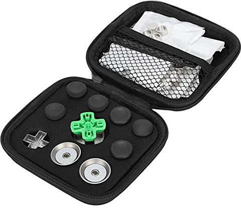 Botones de metal de repuesto, botón de control de repuesto perfecto para mando de juegos PS4