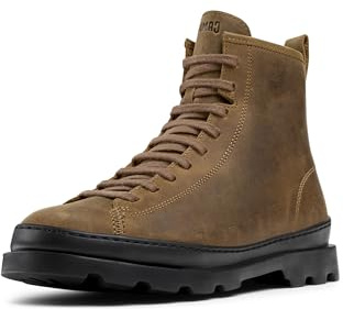 Camper Women's Brutus K400325Medium Lace Boot, Medium Brown 051, 2 UK