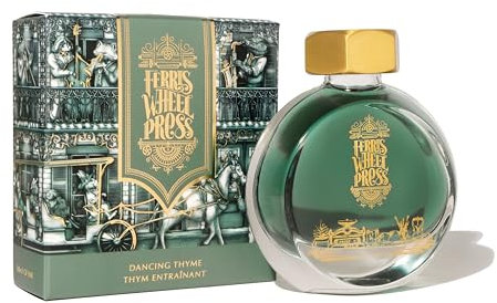 Ferris Wheel Press Fountain Pen Ink, Everyday Ink Collection, Thyme Green, 38ml