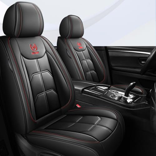 Chifeng Universal Autositzbezüge Auto Vordersitz 2 Stück Set wasserdicht PU Leder Autositzbezüge Fit für Renault Arkana Captur Clio Grand Scenic Kadjar Koleos Laguna Twingo