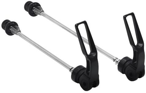 ZiYouao Schnellspanner Fahrrad 1 Paar Aluminiumlegierung Fahrrad Quick Release Hebel Mountainbike Rad Nabenaufsteckspindel MTB Rückspieß 100 / 135mm MTB Teile Schnellspanner