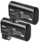 vhbw 2X Akku kompatibel mit AEG RX9-1-SGM, RX9-1-IBM, RX9-2-4STN, RX9-2-4ANM, RX9, RX8-1-4WN Saugroboter (2000 mAh, 7,2 V, Li-Ion)