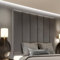 luxisleepltd Panels Tallest Plush velvet Fabric headboards Upholstered Headboard for divan bed frame sizes 3FT Single Small Double 4FT Double 4FT6 Kingsize 5FT + (Grey, 6ft S-king-70'' Tall)