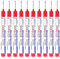 Extended Tip Marker - Profound Hole Marking Pen, Waterproof Industrial Paint Markers | 10pcs Craftsmann Tools, Metal Etching Pen, Metal Markers, Precise Marking for Woodworkers Builders Construction