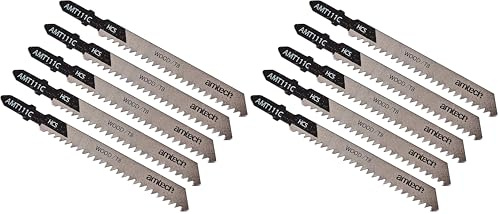 Amtech M1600 5 Piece Wood Jigsaw Blade Set (AMT111C) (Pack of 2)