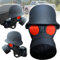 Abdeckkappe für Anhängerkupplung, Deckkappe Für Die Anhängerkupplung, lustige Gasmaske Helm Anhängerkupplung, Kupplungskappe Anhänger, Schutzkappe FüR AnhäNgerkupplung, Anhängerkupplung Schild
