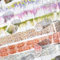 Ta Merry Scrapbooking Zubehör Blumen- und Wand Stickers Ästhetik 6 Rollen Washi Tape Aufkleber Dekoration für Scrapbooking,Alben,Notizblöcke Dekorationen (Walls and Flowers)