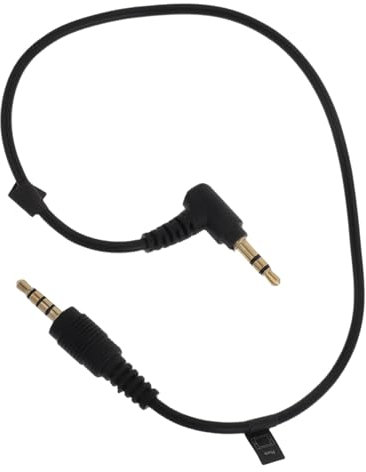 OSALADI 3.5mm Phone Microphone Adapter to Cable for Headphones Computers Dslr Cameras