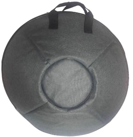 Luwecf Handpan Drum Tragetasche Rucksack Zungentrommel Gepolsterte Hülle Musikinstrumentenschutz