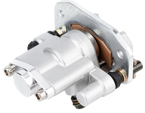 Ausla Motorcycle Rear Brake Caliper ATV Brake Pump Rear Caliper Replacement for Raptor 700 2006-2012 Made of Premium Aluminum Alloy Easy Installation Direct Fit
