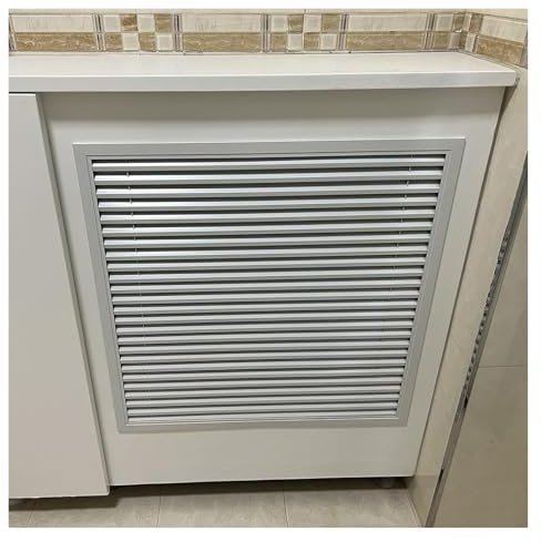 Griglia di ventilazione decorativa bianca for soffitto/parete, 8 10 12 14 16 18 20 22 24 26 39 pollici(WxH 35x75cm/13.8xx29.5in)