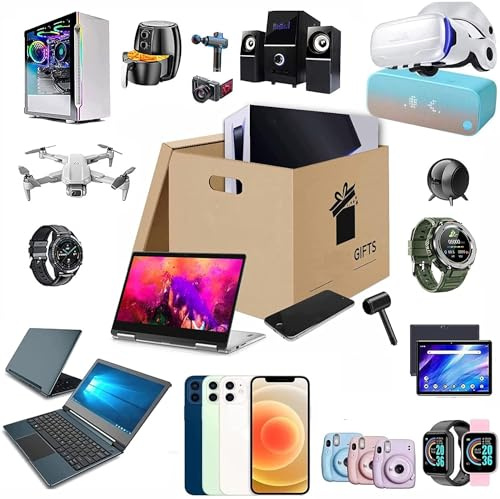 Una Caja Que Contiene 4-41 Electrónicos Productos, de Todo Tipo de Productos domésticos. Agrega Mucha Diversión A Tu Vida,43y5