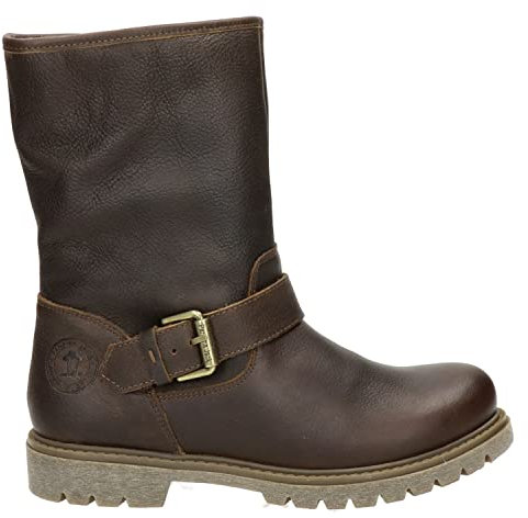 Panama Jack Damen Singapur Biker Boots, Braun (Castaño B23)