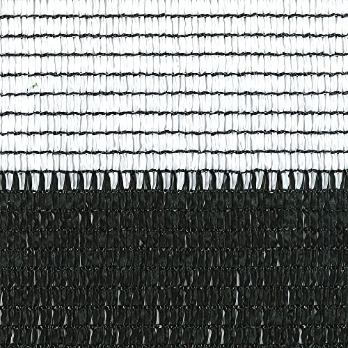 Tenax Netzgewebe mit Sichtschutz, zweifarbig, Tenax Soleado Sport 2x5 weiß/schwarz