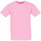 Fruit Of The Loom Basic Men's Short-Sleeve T-Shirt - Pink - L