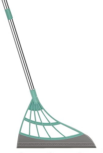 Magic Broom Sweeper, Multifunction Magic Broom, Rubber Broom, Bathroom Broom, Clean Glass Mirror Walls, Used in Living Room, Bedroom, Kitchen, Swimming Pool, Garage, Bathroom