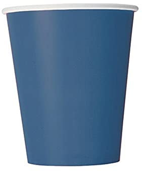 Dart - 8 GOBELETS Carton 250ML Bleu Marine