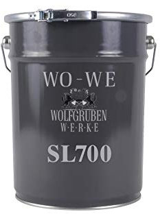 WO-WE Peinture Murale Noire SL700 pour intérieur - Aspect Mat - Résistante à l'abrasion - 10L
