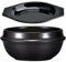 Angoily 1ensemble Casserole Céramique Antiadhésive Avec Plateau Pot à Bibimbap Pour Cuisine Pour Soupes Nouilles Et Plats Mijotés